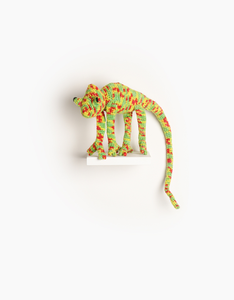 chameleon lizard crochet amigurumi project pattern kerry lord Edward's menagerie
